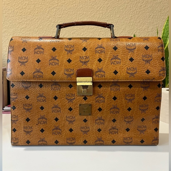 MCM Handbags - MCM VINTAGE DOCUMENT/LAPTOP BAG